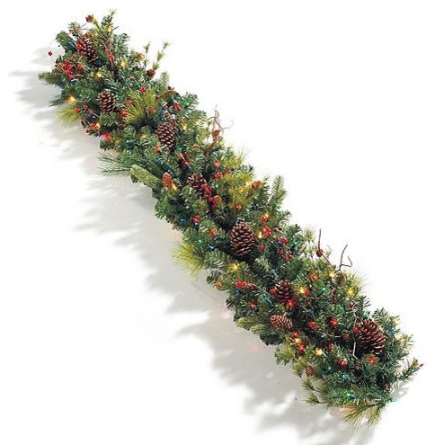 classic mixed tip christmas garland frontgate christmas classic mixed tip christmas garland frontgate christmas