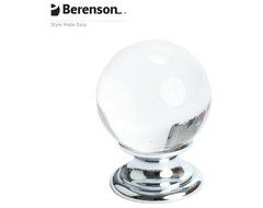 7038-926-C Crystal and Prolished Chrome Cabinet Knob by Berenson traditional knobs