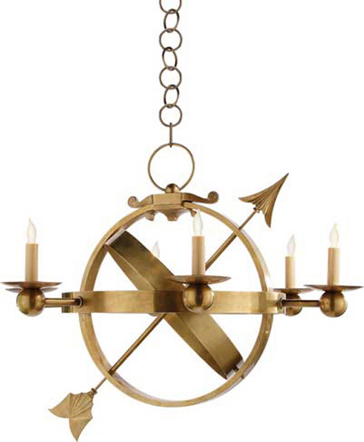 Armillary Sphere Chandelier Traditional Chandeliers by Circa Lighting