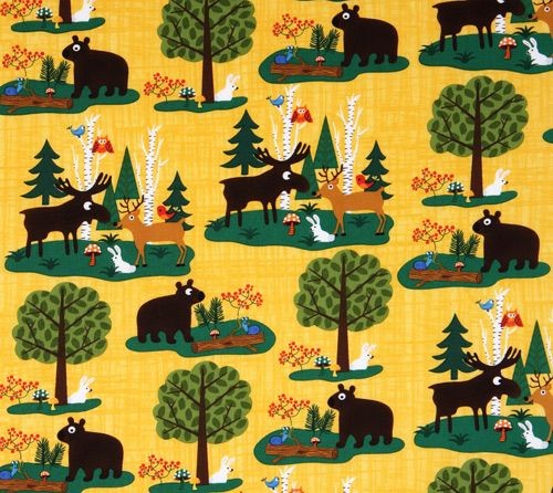 Forest Friends Fabric
