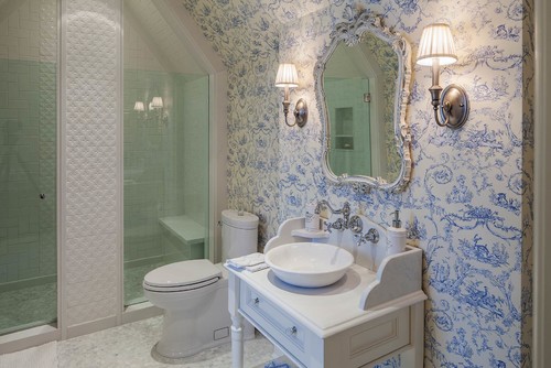 French Country Bathroom Tile Ideas Image Of Bathroom And Closet