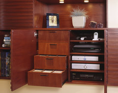 Mark Dutka modern media room