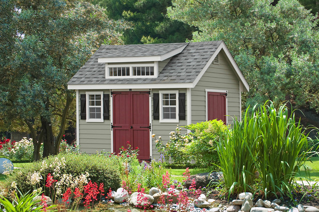 8x12 Premier Garden Sheds for Maryland - Traditional - Garage And Shed 