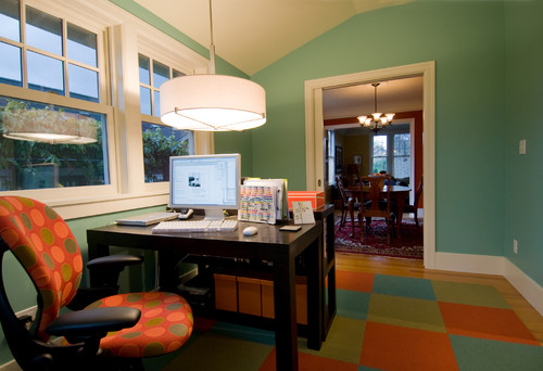 contemporary home office interiors