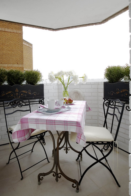 Balcony small Chelsea Apartment - eclectic - patio - london - by ...