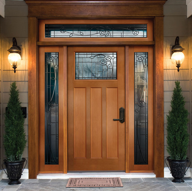 Front Entry Doors with Side Lights