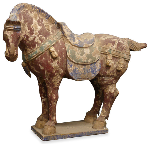 asian horse figurine