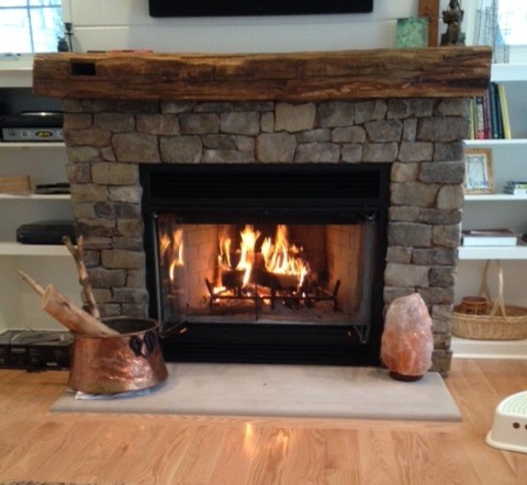 fireplace mantels rustic wood reclaimed mantel mantle fireplaces barn decor stone houzz living brick remodel antique gas fire surrounds st