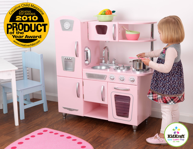New Kids Pink Vintage Kitchen Set