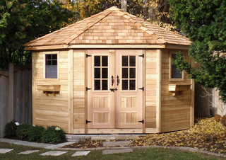  Cedar Garden Shed - Contemporary - Sheds - vancouver - by Outdoor