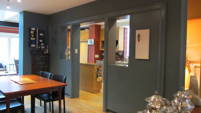 City House renovation and addition contemporary-home-office