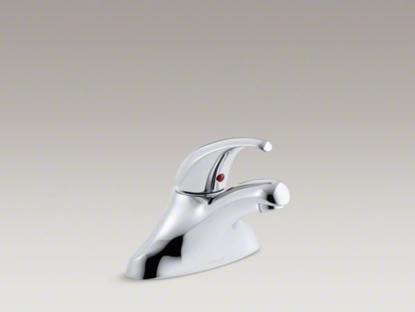 KOHLER Coralais(R) centerset commercial bathroom sink faucet with ...