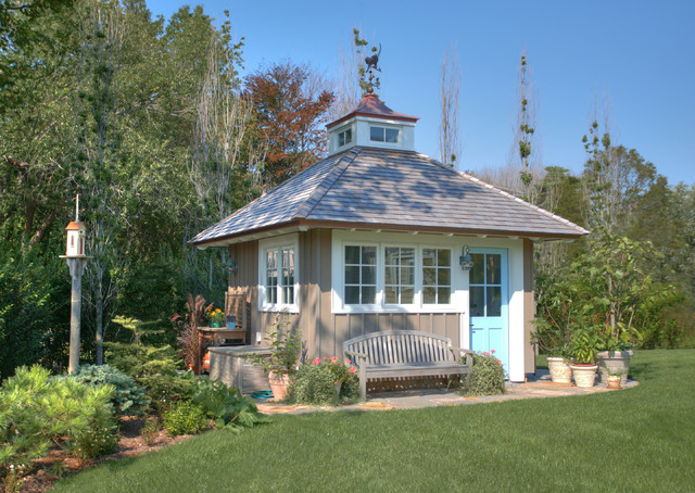 Garden SHed - Traditional - Garage And Shed - bridgeport - by CK ...