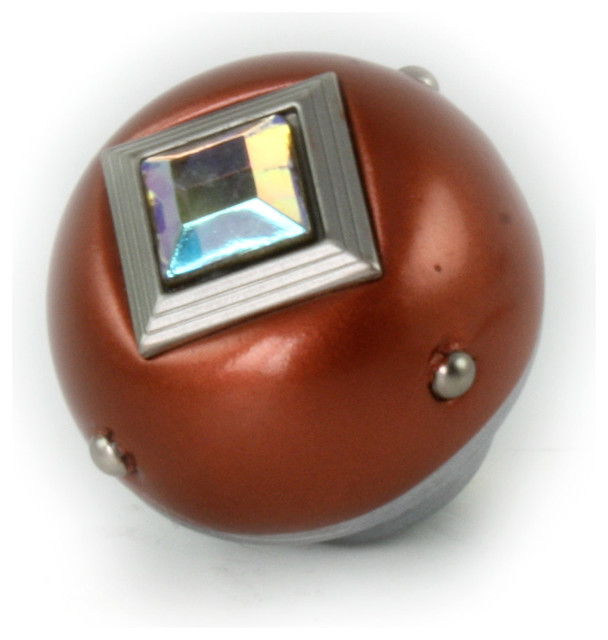 Nu mini 8 knob copper Eclectic And Drawer Knobs san francisco by Susan