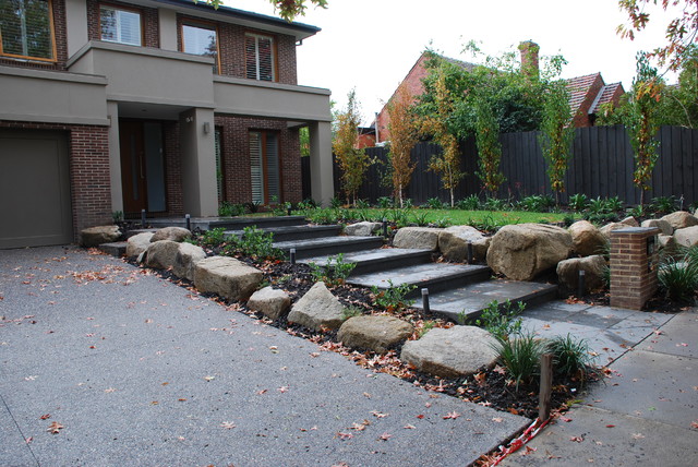 Glen Iris Pool Project contemporary-landscape