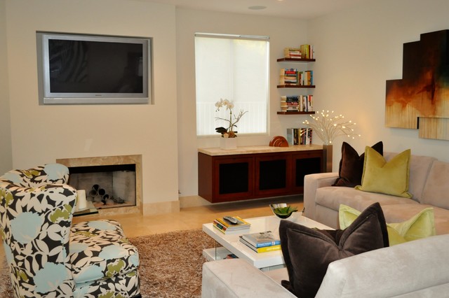 San Clemente Contemporary Project modern-living-room