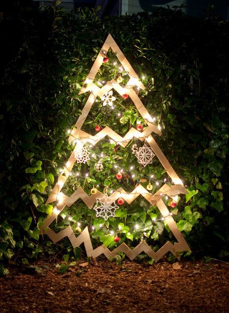 DIY: Build Your Own Plywood Christmas Tree - by Janet Paik
