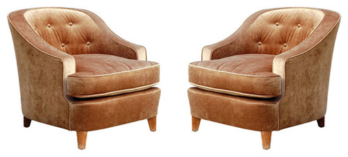 French Art Deco Armchairs
