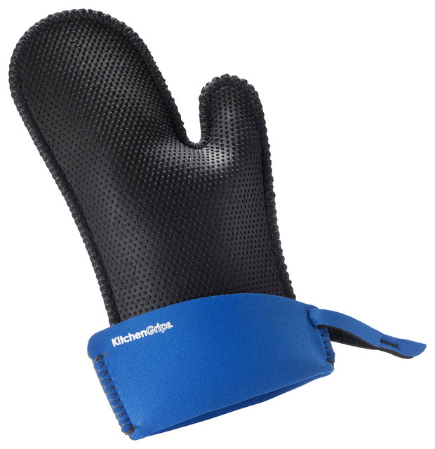 Kitchen Grips Chef's Mitt Small Blueberry Traditional Oven Mitts