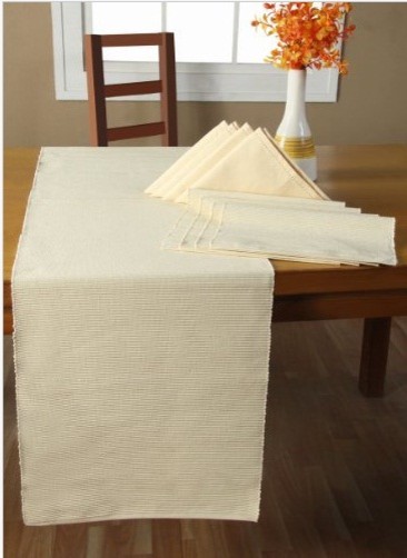 Linens Table /  Products / / / Kitchen & table runners cream Runners Table Kitchen Tabletop