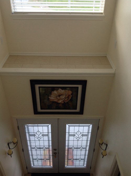 I need help with the ledge above my front door!
