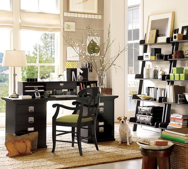 Bright & Airy Modern Home Office