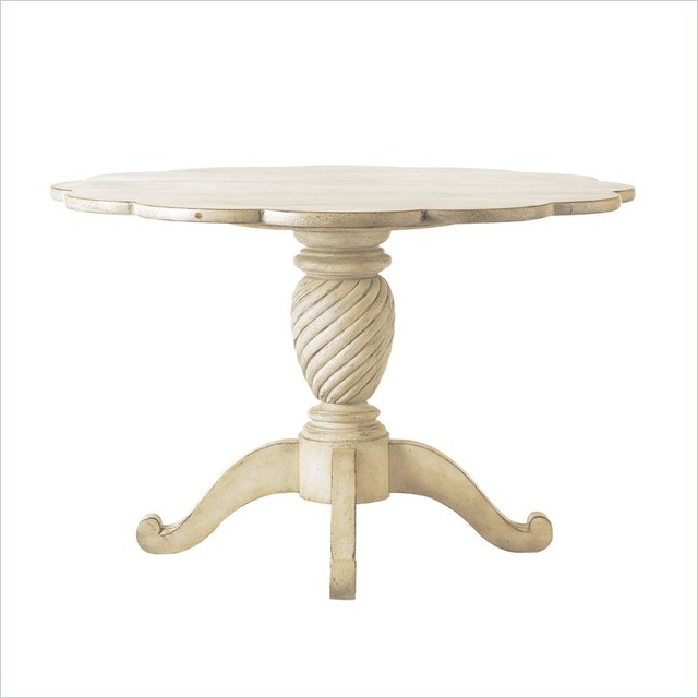 Lexington Twilight Bay Barrett Dining Table in Antique Linen