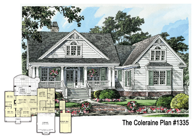 The Coleraine Plan 1335 Traditional Floor Plan Charlotte By 