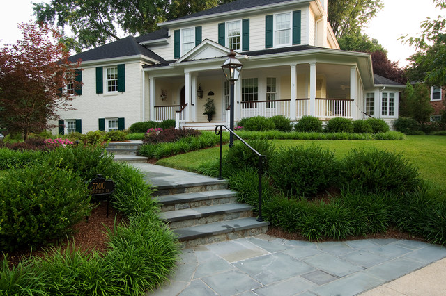 Home on a Corner Lot - transitional - landscape - dc metro - by ...