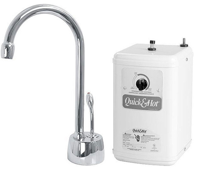 Polished Chrome Instant Hot Water Dispenser - Contemporary - Hot Water Dispensers - by Overstock.com