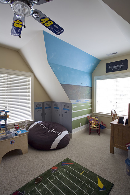 20+ football themed bedrooms for boys! decor & furniture ideas