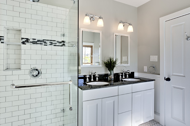 Bathroom Design Ideas white bathroom design with subway tiles ...