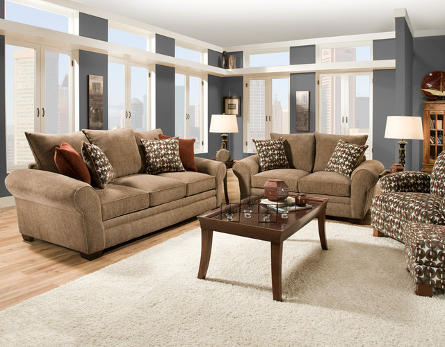 Ginger Snap Living Room Set - contemporary - living room ...