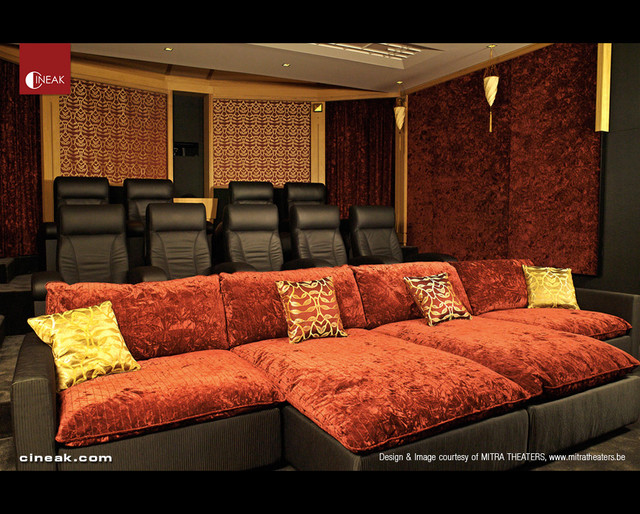 Cineak Intimo & Fortuny Luxury Home Theater - modern - home ...