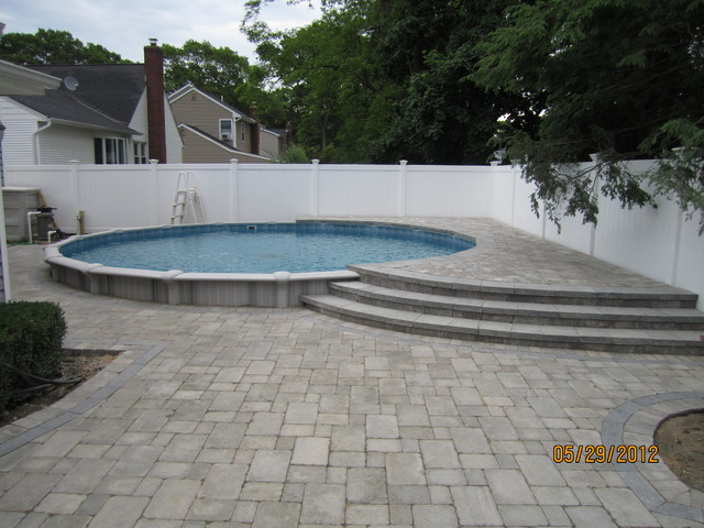Semi Inground Swimming Pool Designs above ground pools Image From Httpsthouzzcomsimgsc291926902e55230_4 0502home Designjpg Semi Inground Pool Design Pinterest Semi Inground Swimming Pool Designs divine simple landscaping design ideas for nice above ground pool area and lawn with small kids Image From Httpsthouzzcomsimgsc291926902e55230_4 0502home Designjpg Semi Inground Pool Design Pinterest