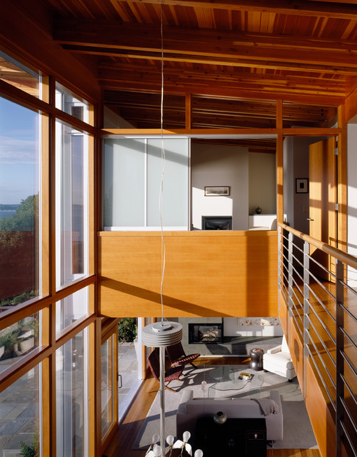 Puget Sound Residence contemporary dining room
