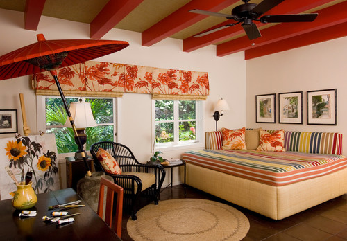 Hawaiian Interior Design | Historic Charles Dickey House ...