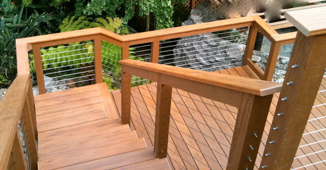 Wood and Cable Railing Systems