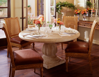 The Stone Yard Table - Mediterranean - Dining Tables - phoenix - by