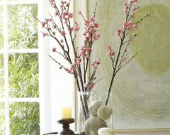 Faux Plum Blossom Branch traditional plants