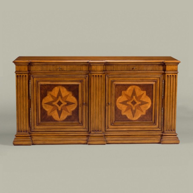 Tuscany marquetry sideboard Traditional Buffets And Sideboards