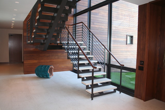 Private Home contemporary staircase