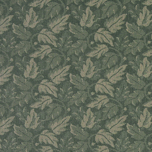 dark green floral