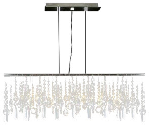 lighting chandeliers linear chandelier crystal modern traditional lamp contemporary