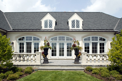 Arched windows can be round, oval, semi-circle