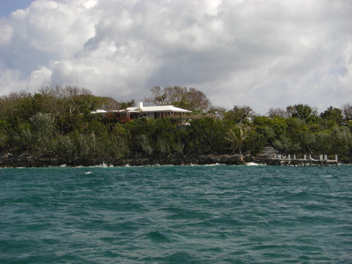 Dave and Phoebe Gale's cottage in the Bahamas