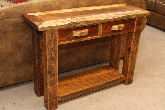rustic side tables for living room