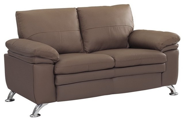Global Furniture - 2225 Love Seat - Brown - 36078LV traditional-loveseats