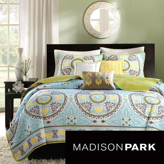 madison park bali 6 piece coverlet set contemporary madison park bali 6 piece coverlet set contemporary