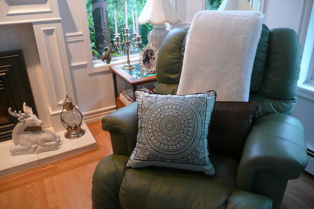 Frenchflair contemporary family room